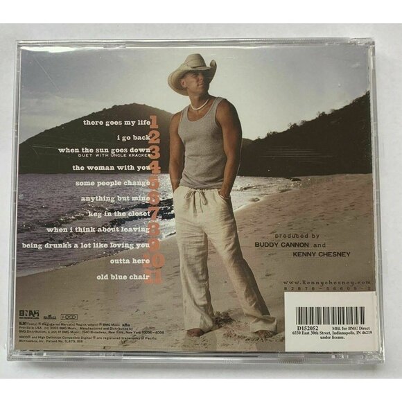 When the Sun Goes Down Kenny Chesney CD 2003 Outta Here There Goes My Life New - Picture 2 of 2